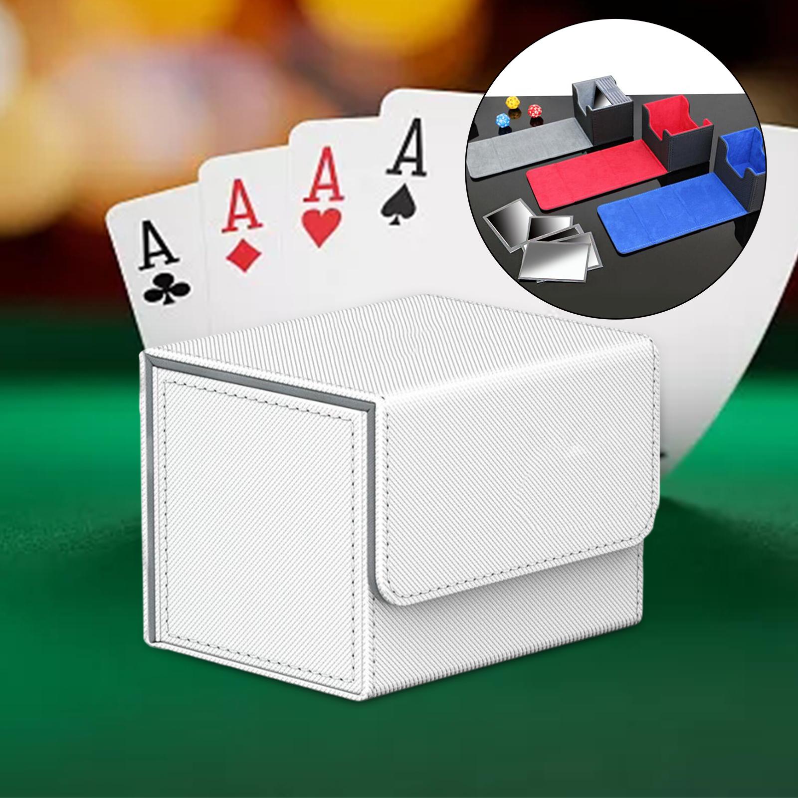 3x Card Deck Box Organizer Storage Standard Container Game Cards