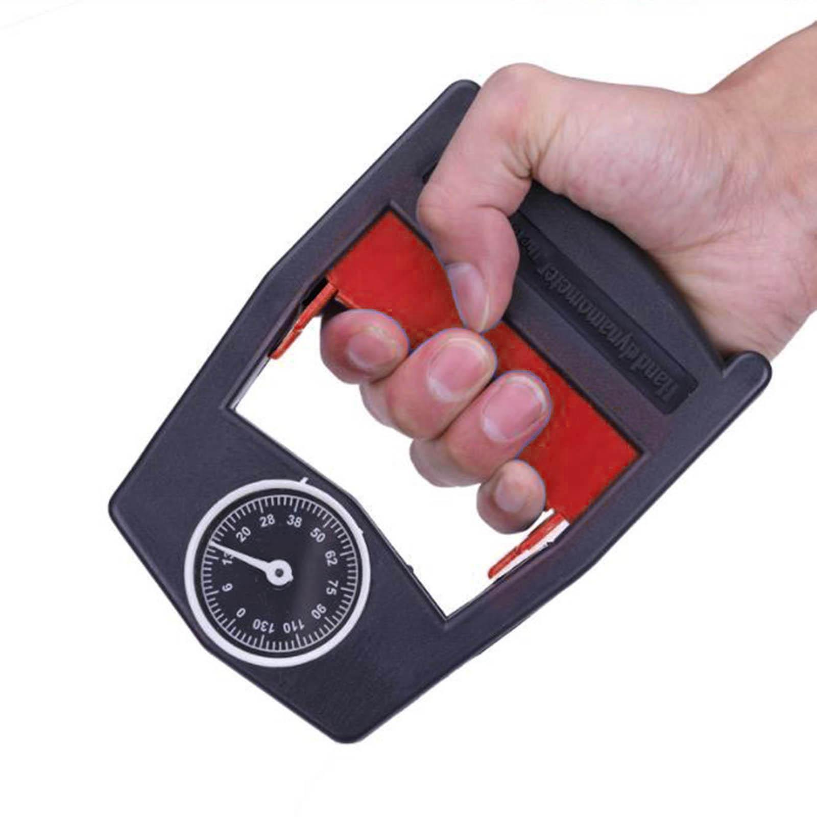Hand Dynamometer Hand Grip Power Meter Enhanced Muscles 130kg/287lbs  Red