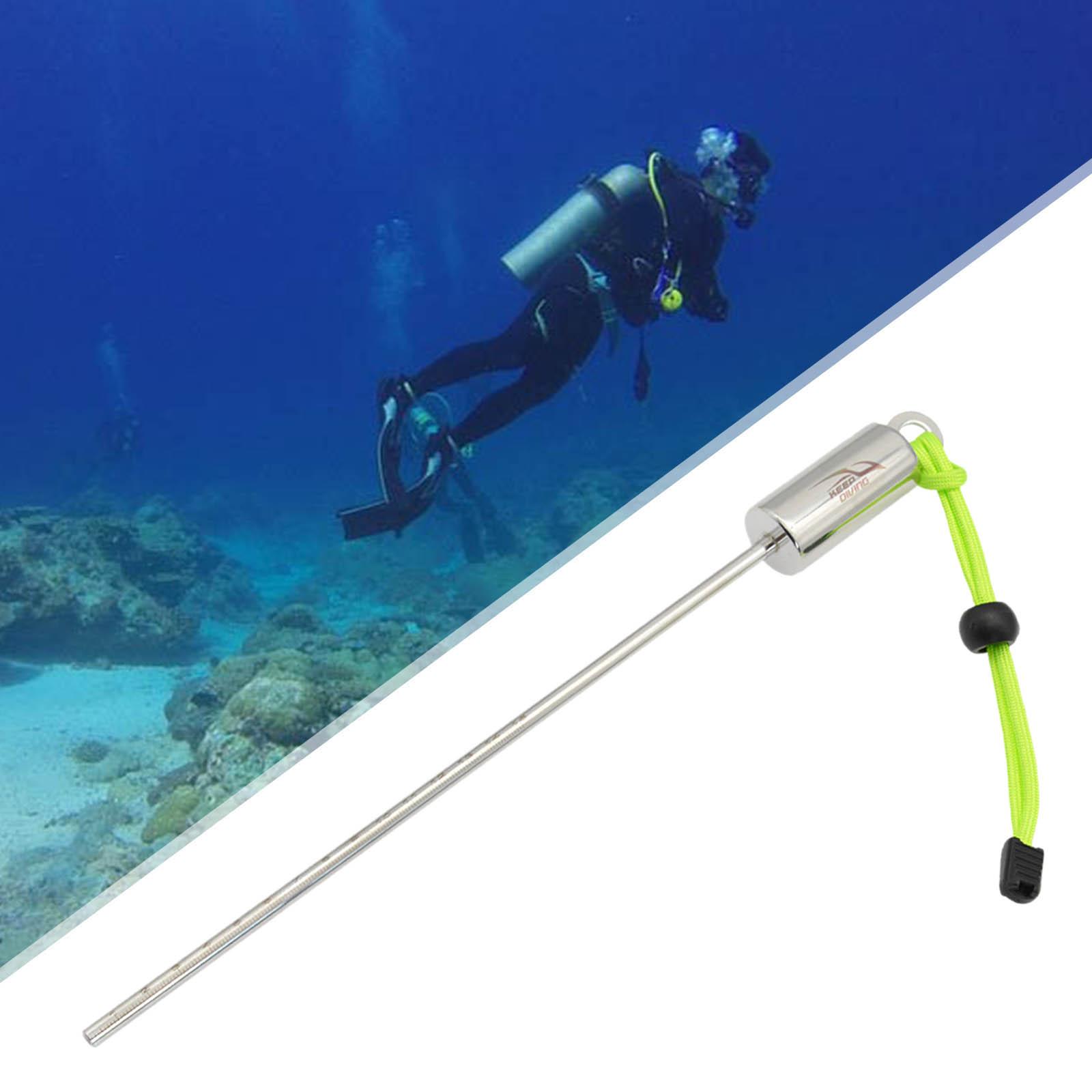 Underwater Diving Pointer Stick Convenient Point Rod Portable Accessory Green