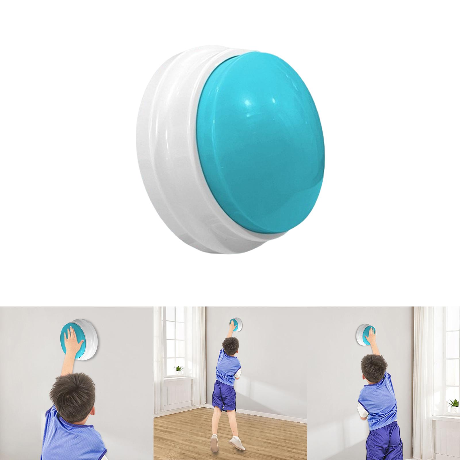 Height Touch Device Jump Trainer Children Touch Jump Counter for Kids Blue Dimming