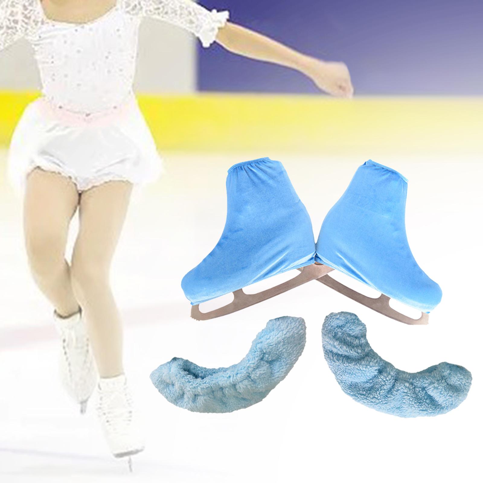 Ice Skate Blade Covers Figure Skating Boot Cover Soft Protective Skate L