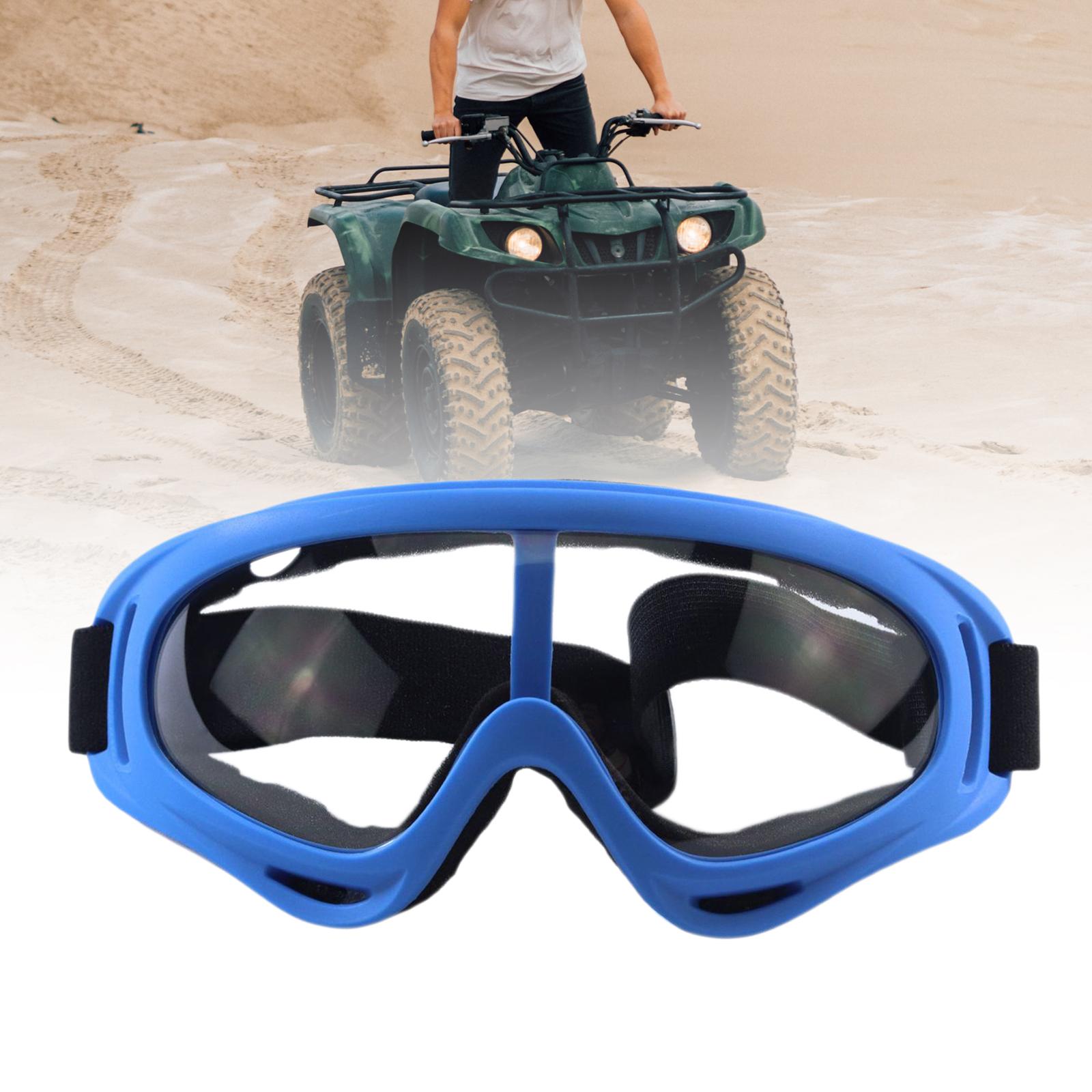 Ski Goggles Adjustable Strap Eyewear Windproof for Adult Skating Cycling