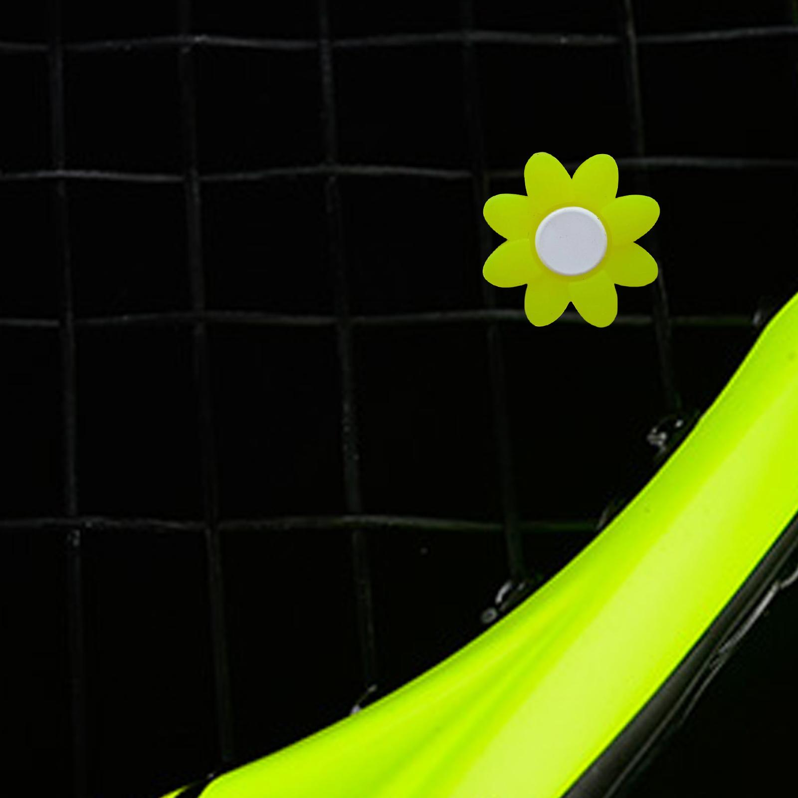 Tennis Racket Vibration Dampener Tennis Racquet Shock Absorber User Friendly Yellow