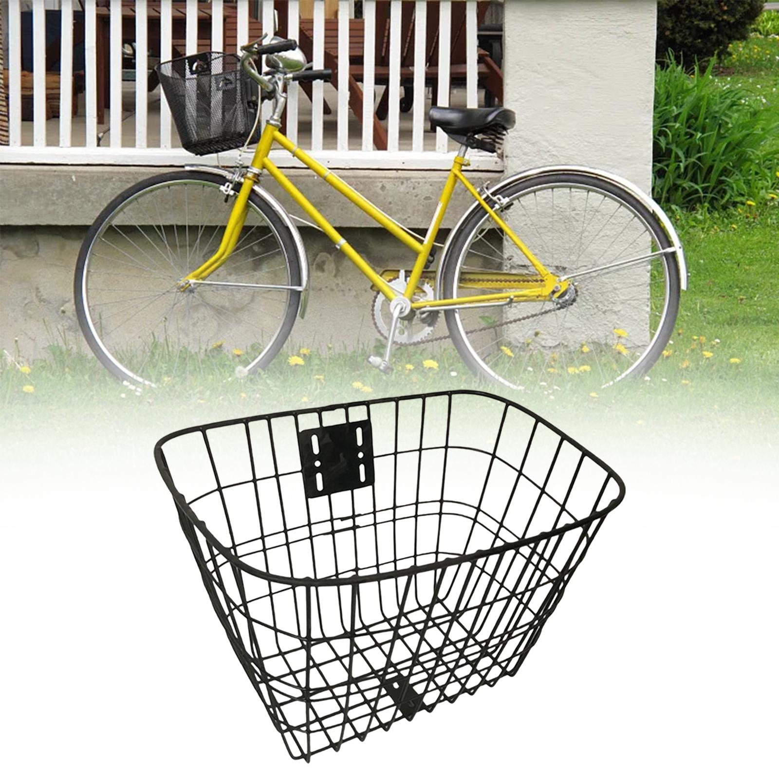 Bike Baskets Travel Riding Handlebar Bag Luggage Storage Bicycles Cargo Rack