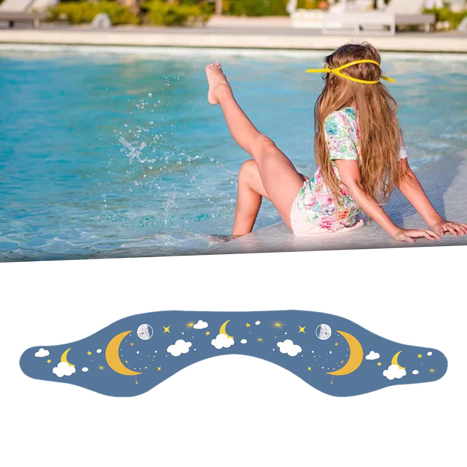 Swimmers Headband Ear Bands Hair Guard Cute Cartoon Skin Friendly Style B