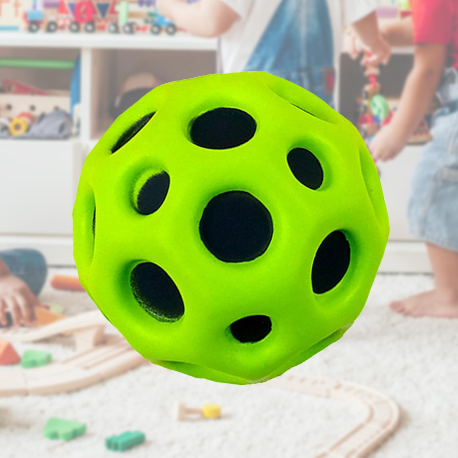 Bouncy Ball Lightweight Ergonomic Design Bouncing Ball Kids and Adults Toy Green