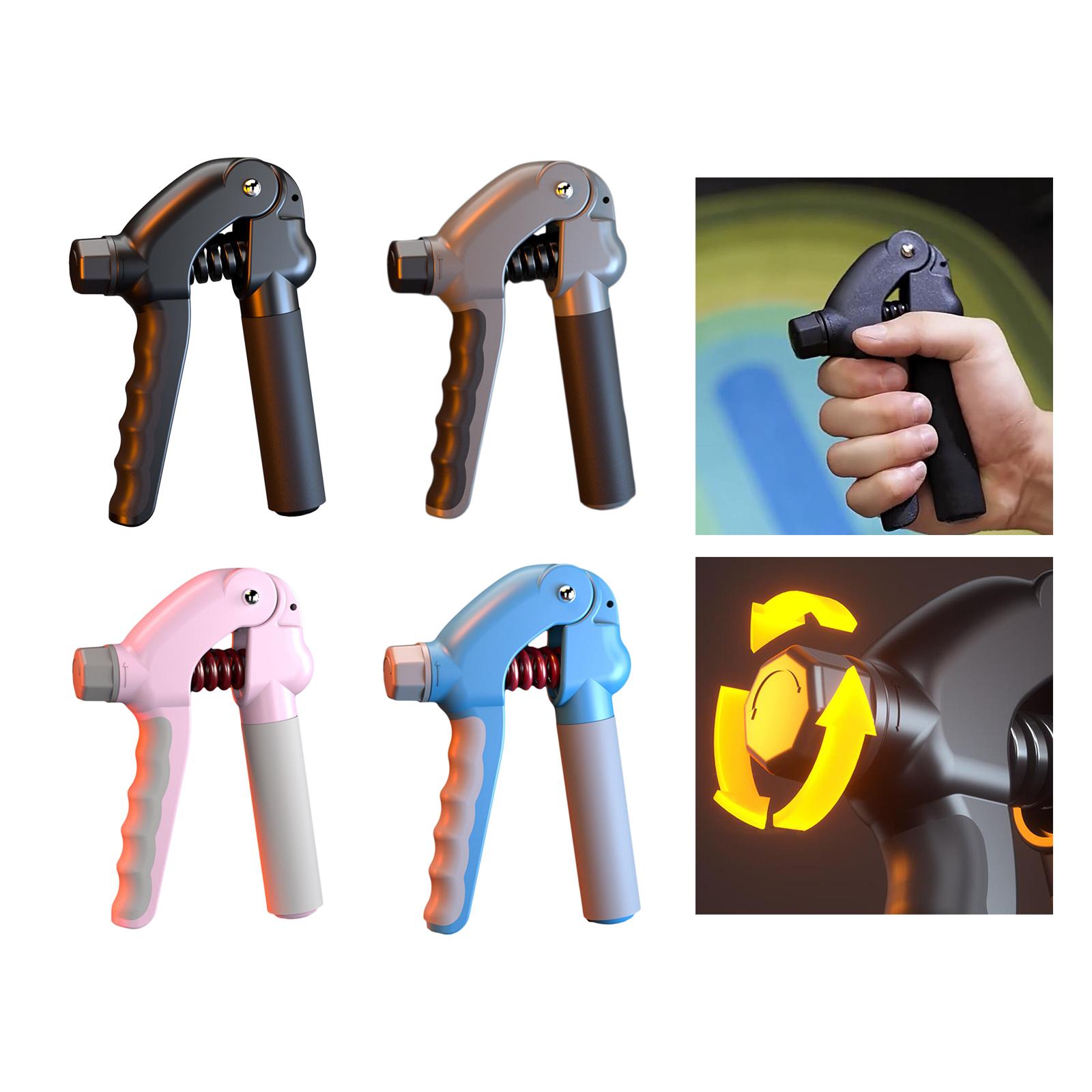 Hand Grip Strengthener Gym Arm Finger Expander Hand Gripper Finger Exerciser Black