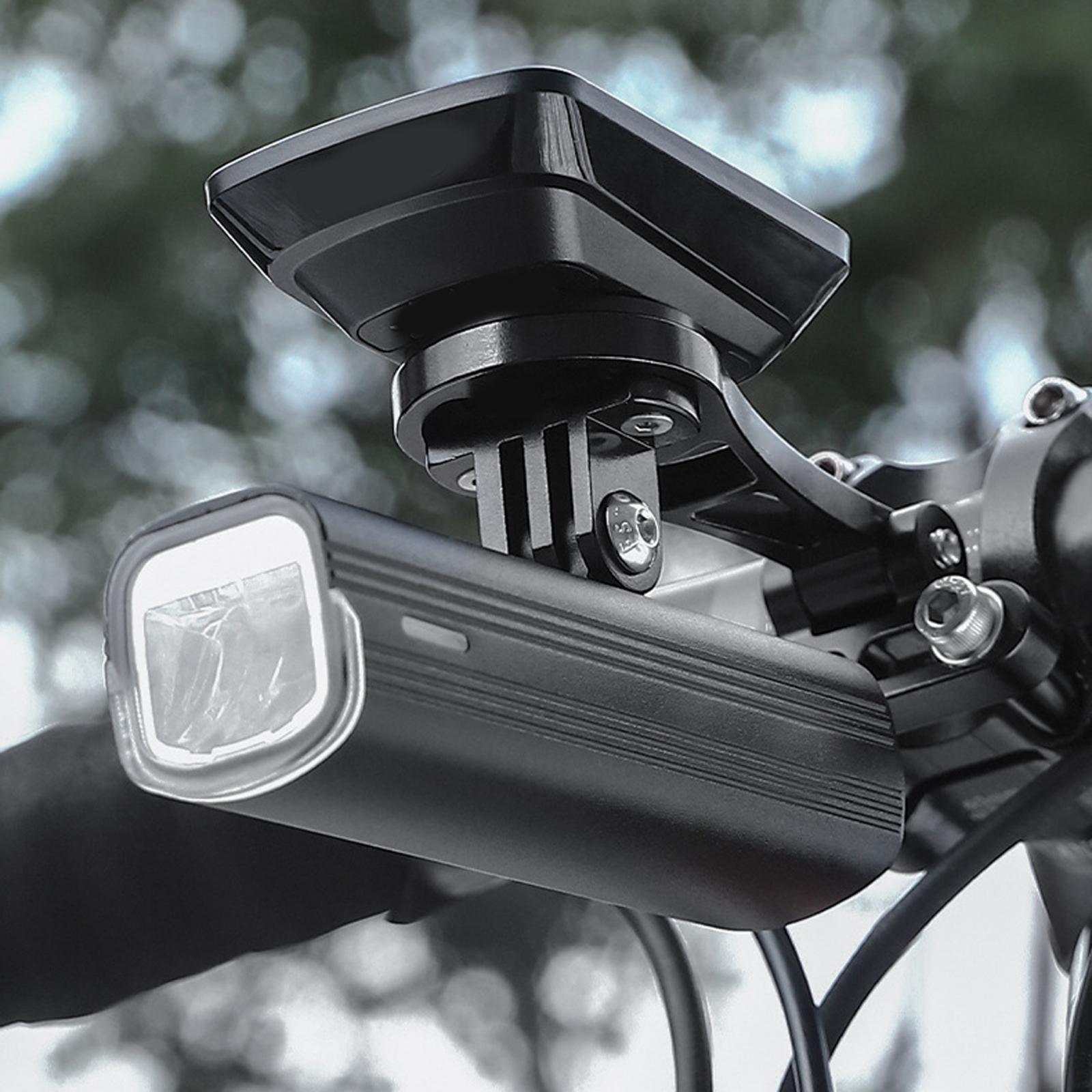 Bike Computer Mount Adapter Base Accessories Adjustable Action Camera Holder Hollow