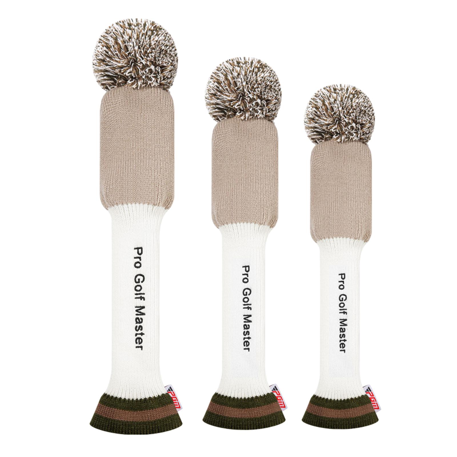Golf Wood Headcovers 3Pcs