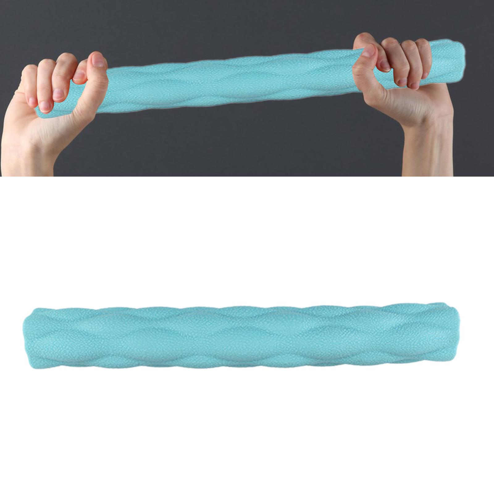 Twist Exerciser Bars Calcining Grip Silicone Bar for Gym Adults Strengthener