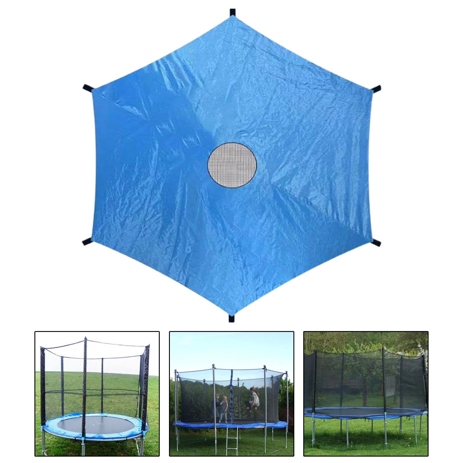 Trampoline Sunshade Cover Only Trampoline Rain Cover Blue Trampolines Canopy