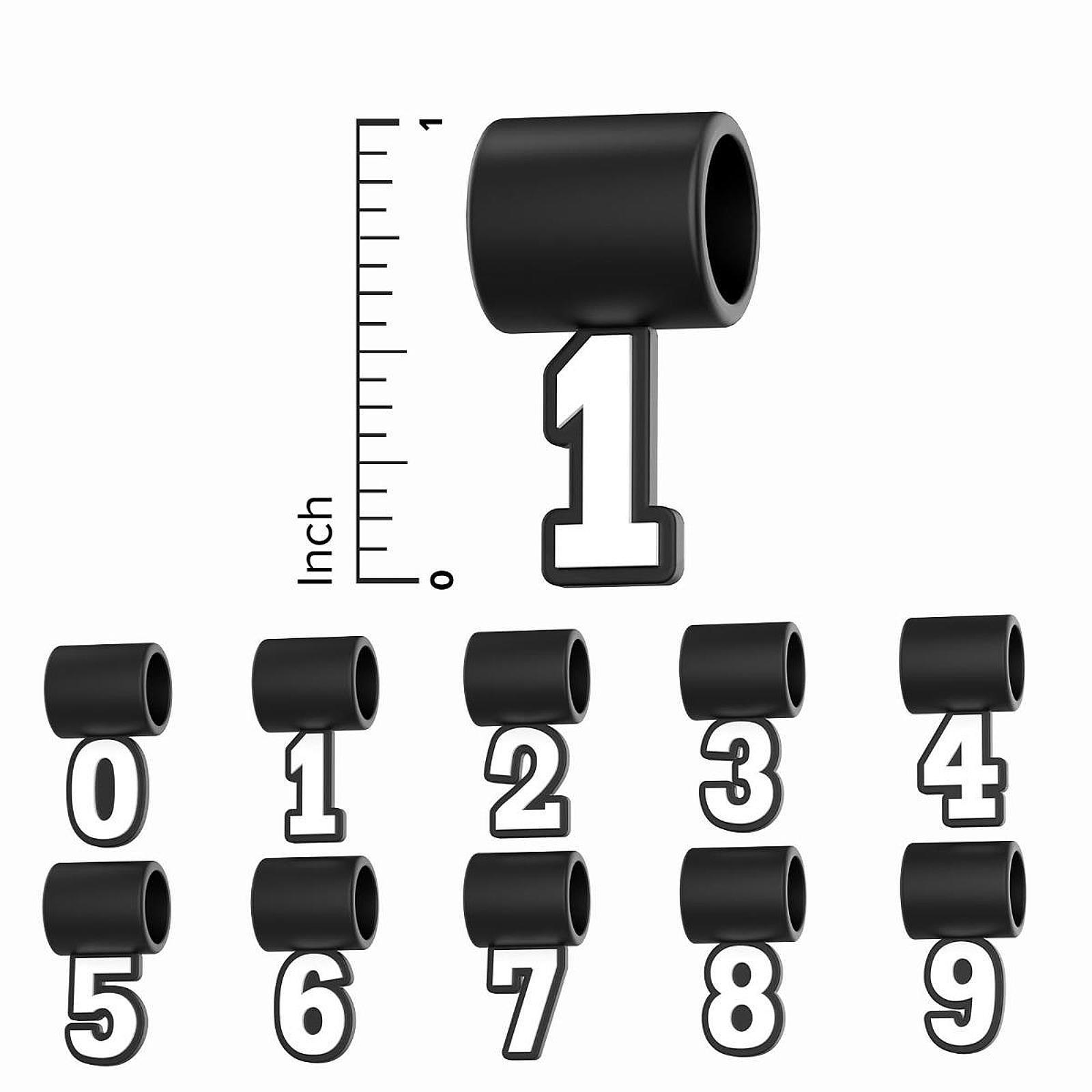 Baseball Number Necklace Party Football Softball Digital Pendant Number 0