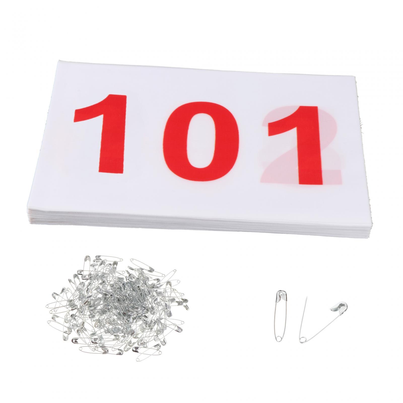 Running Bibs 101 To 200