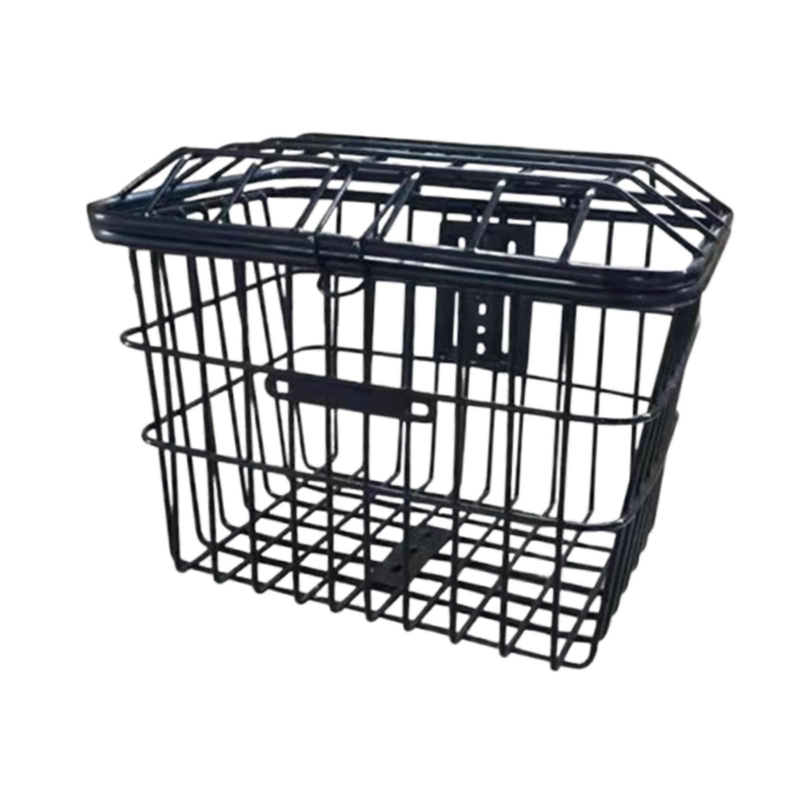 Bike Storage Basket with Lid