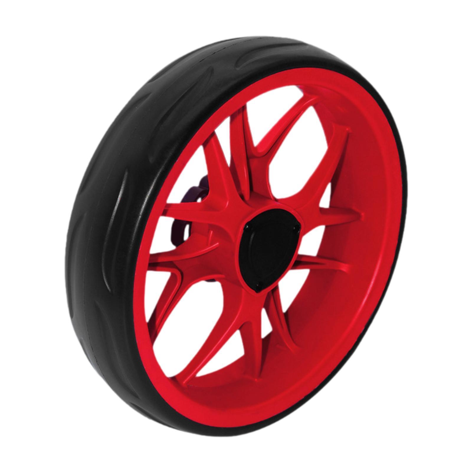 Golf Trolley Wheel Red