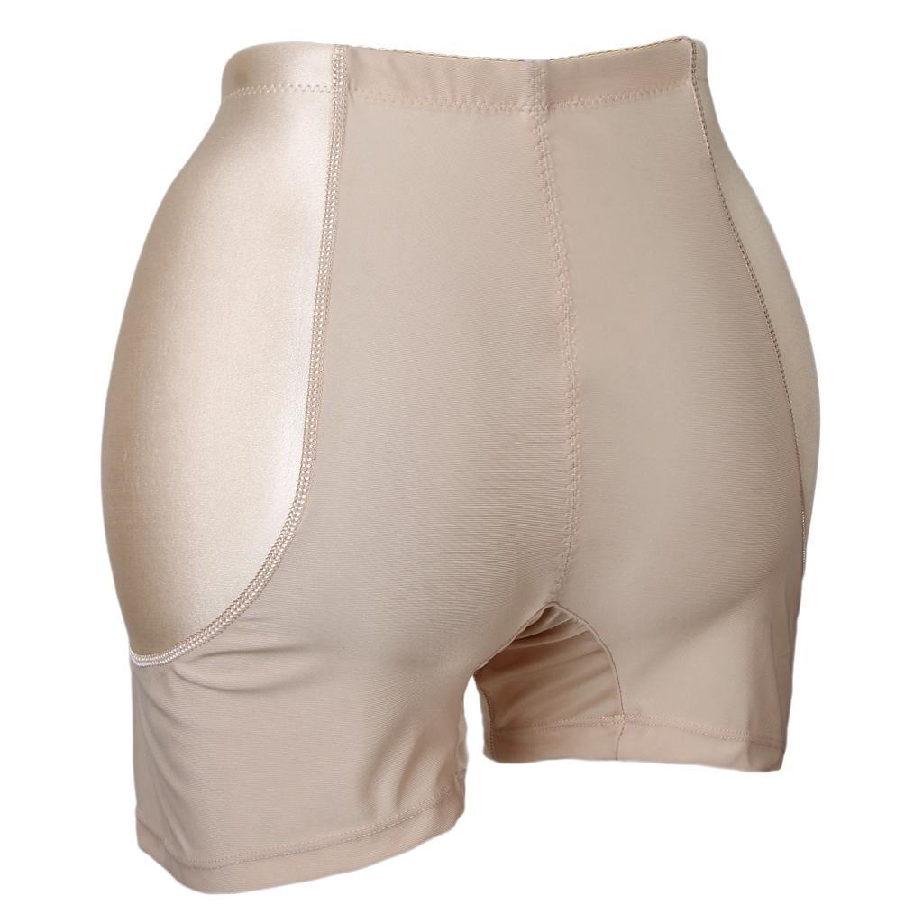 Womens Butt Hip Enhancer Panties Foam Padded Underwear Fake Butt 