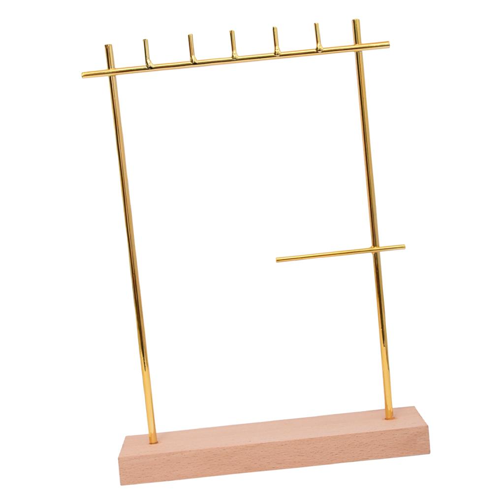 Jewelry Display Rack Stand Holder Earrings Hanging Organizer Showcase 24.5cm