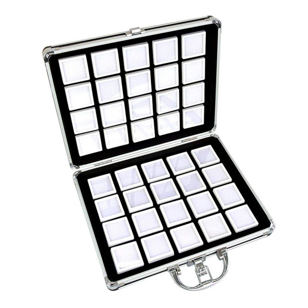 24/40 Grids Gemstone Beads Container Jewelry Organizer Case Storage Tools 