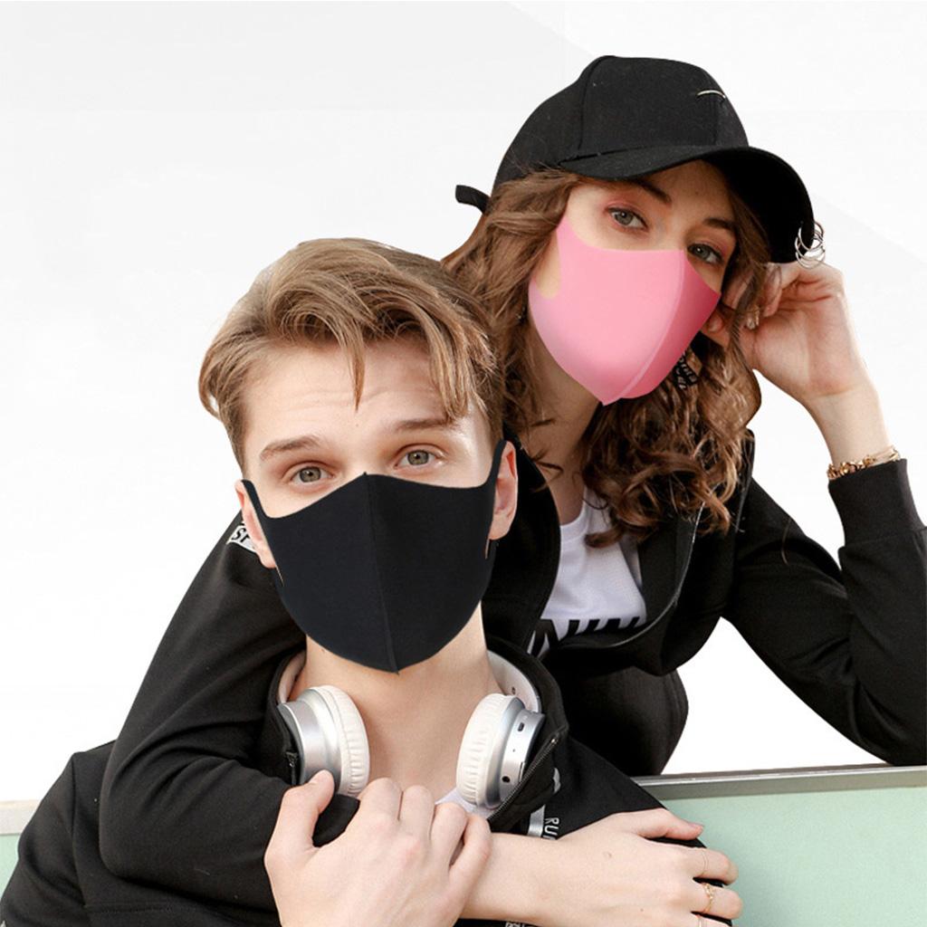 Anti Flu Pollution Mouth Mask Reusable Dust Proof Face Mask Gray