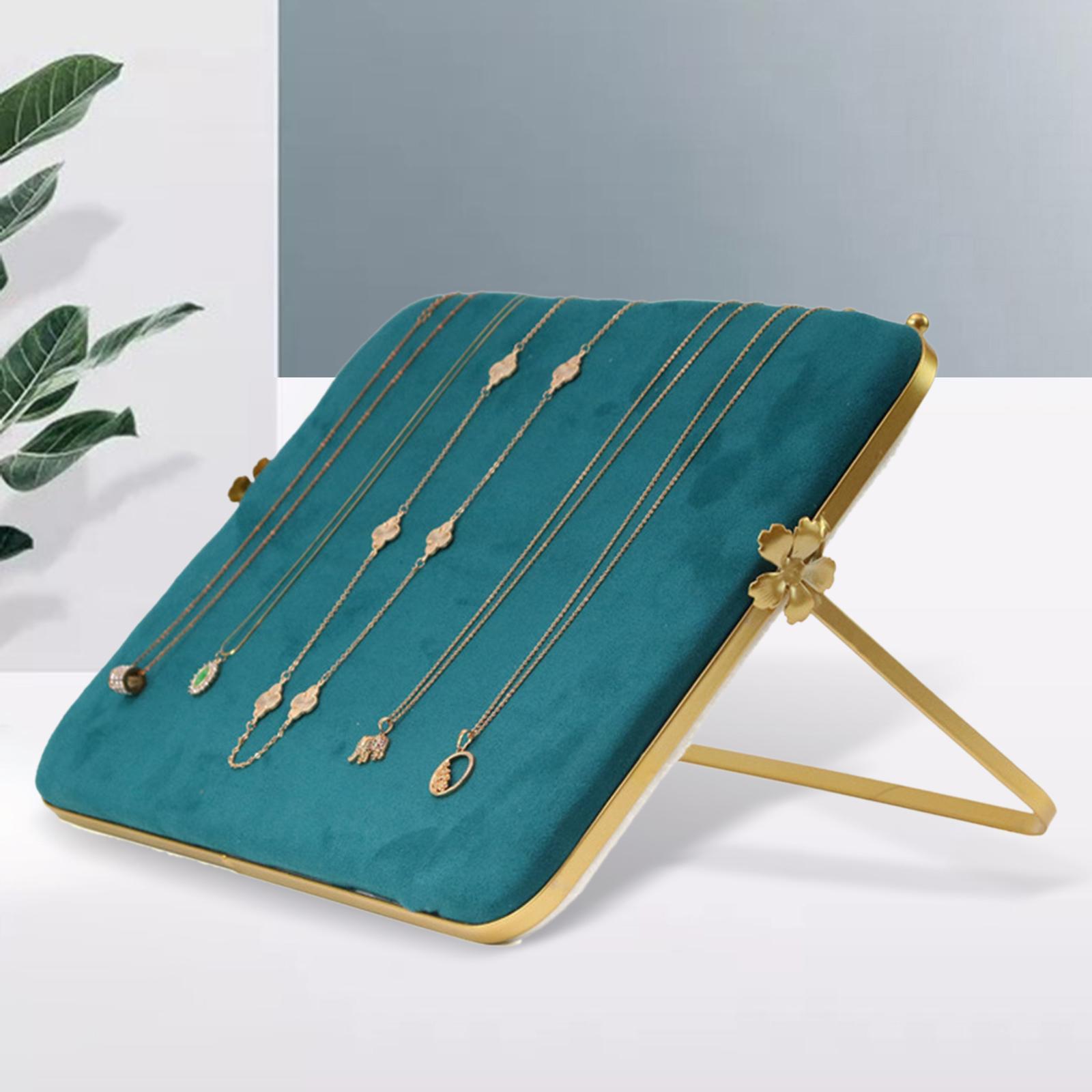 Flannel Necklace Jewelry Stand Holder Organizer for Tradeshow Store Showcase