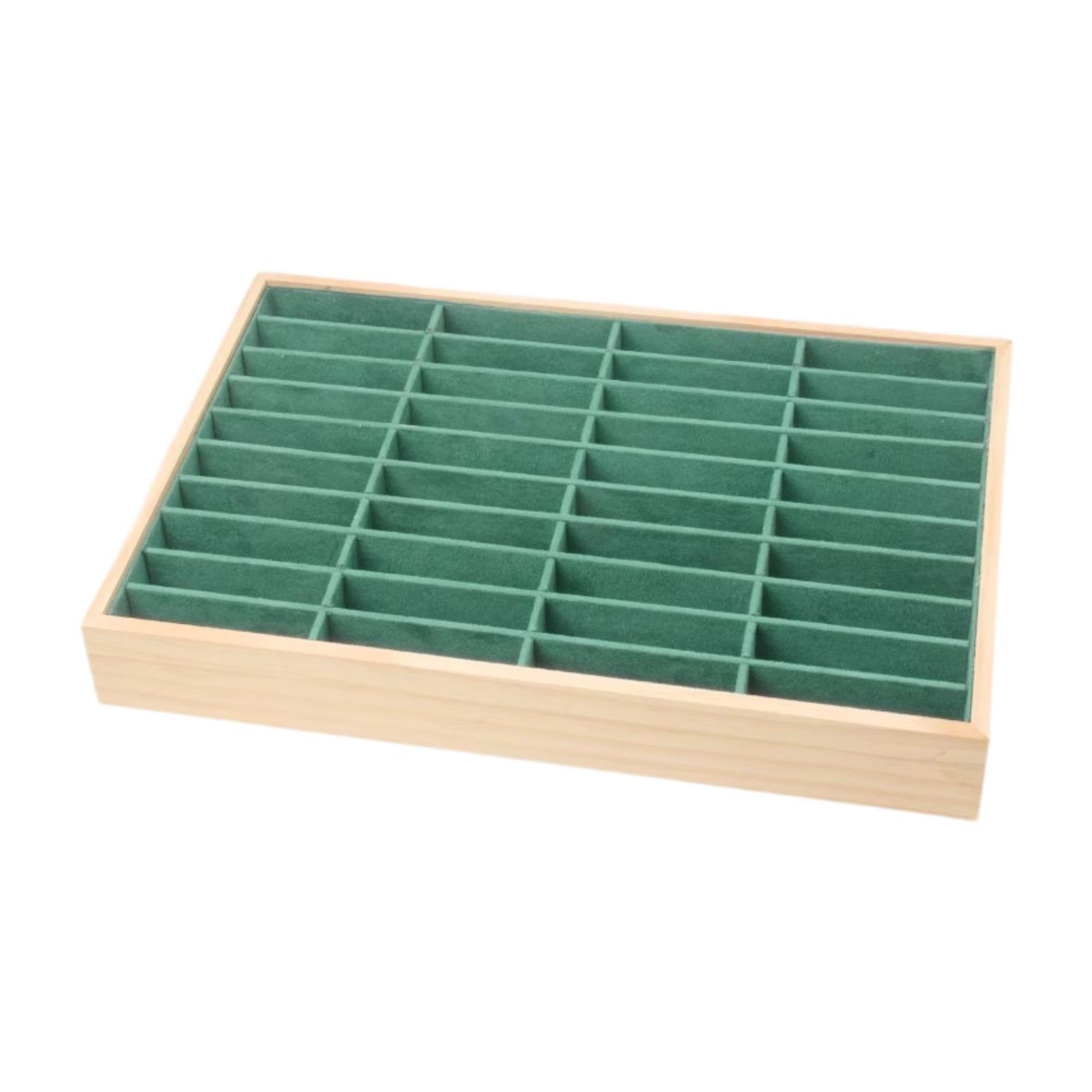Jewelry Display Tray Green