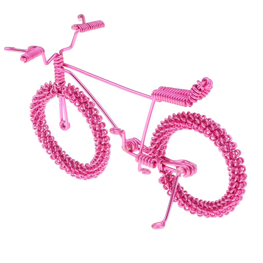 Novelty Diecast Bike Model Metal Bicycle Craft Toy Gift Home Ornament