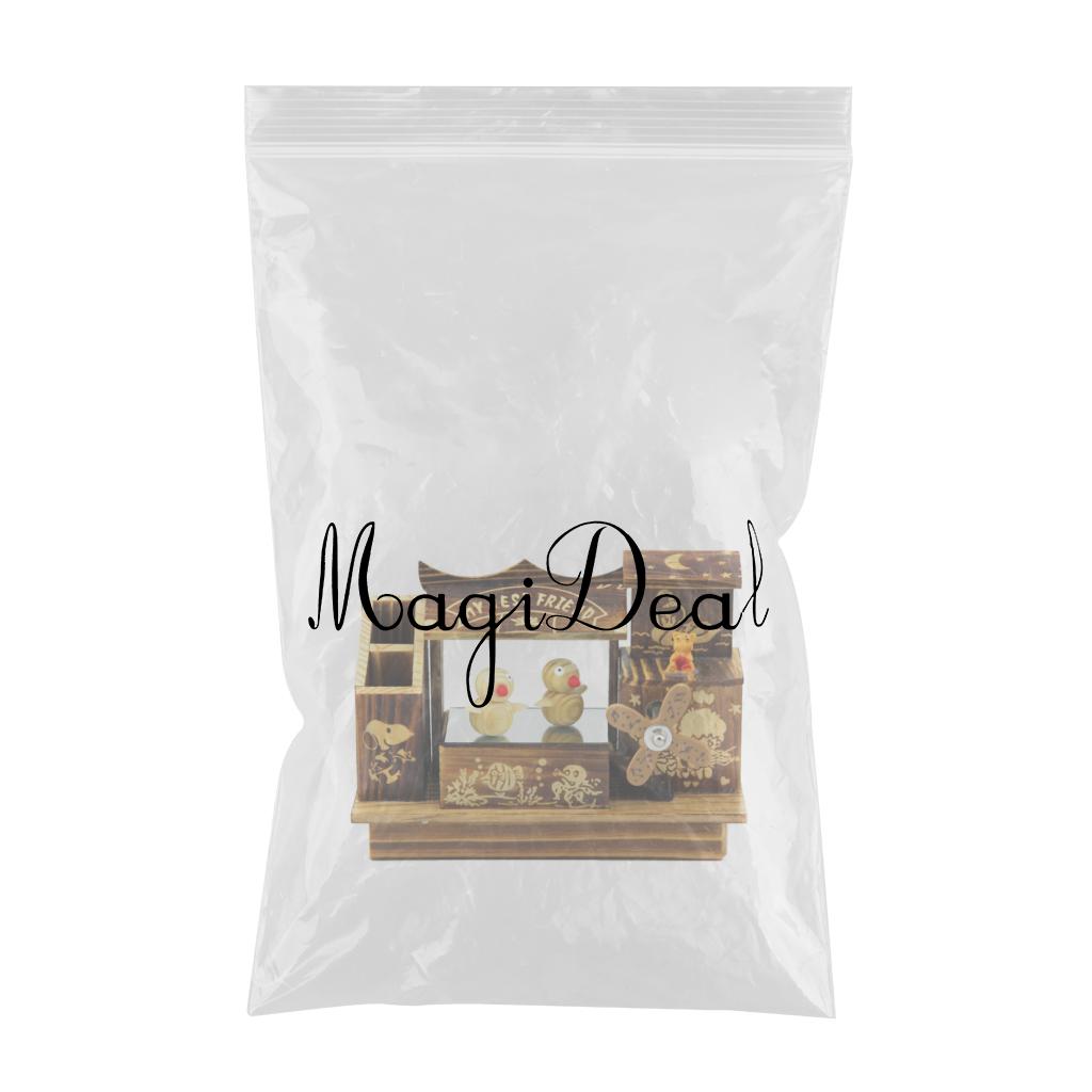 Engraved Wooden Music Box Bird Dancing Crafts Interesting Toys Gift