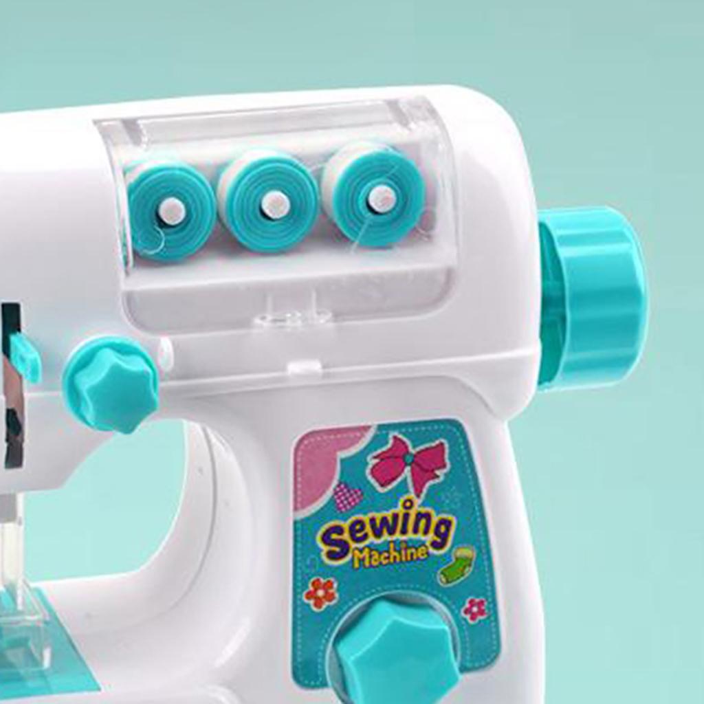 Simulation Mini Sewing Machine Kids Educational Interesting Toy Small