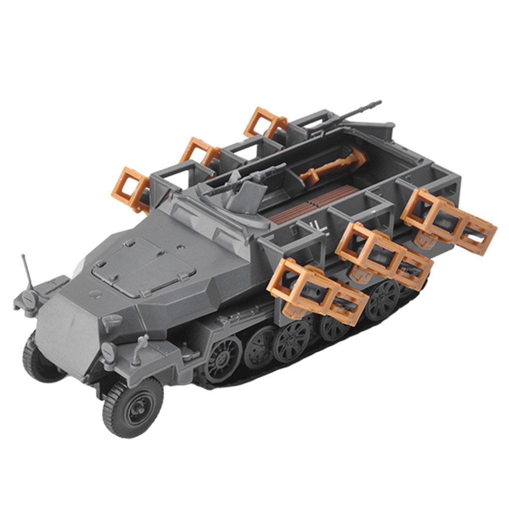 WWII Tank Model Kit 1:72