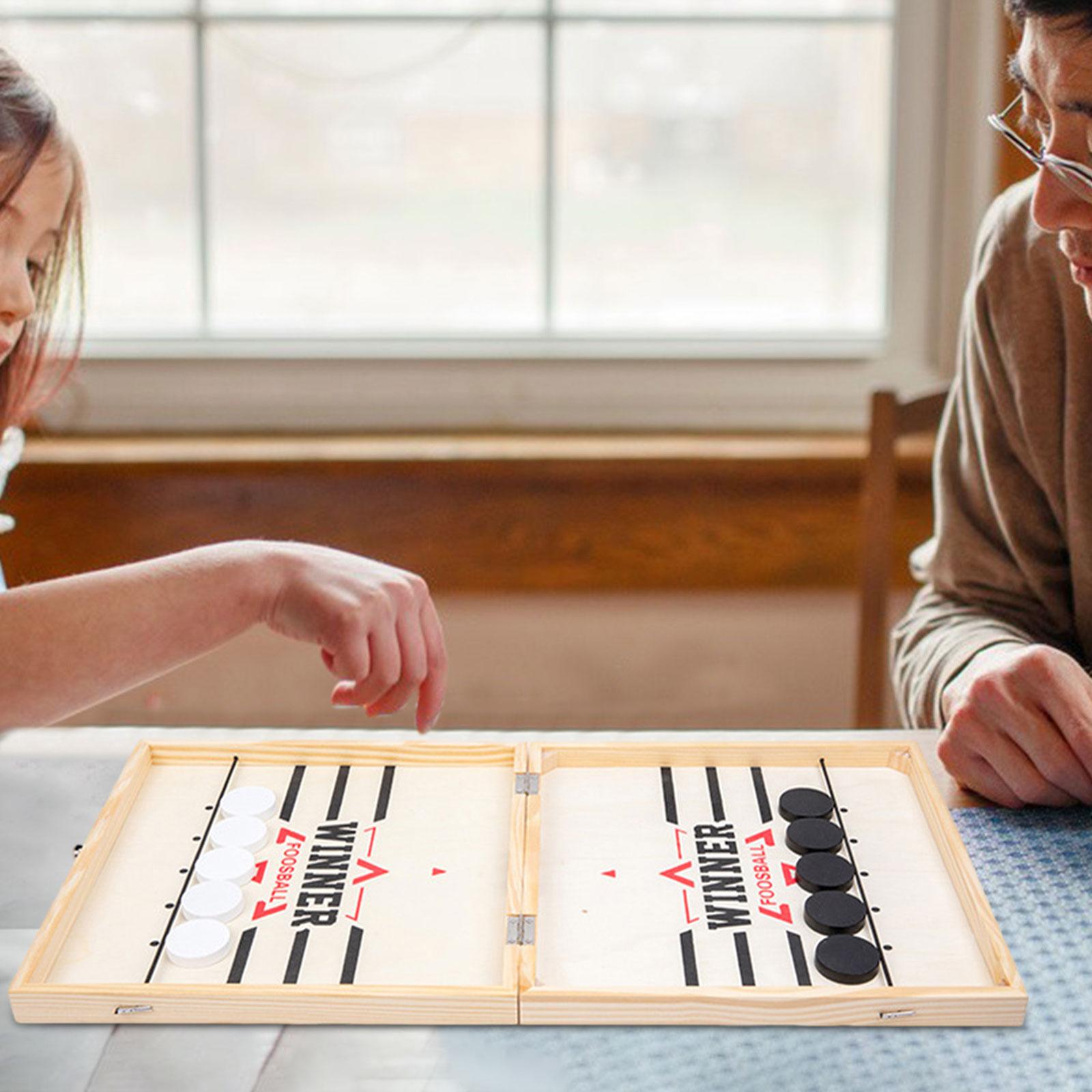 Fast Puck Game Interactive 2 Players Winner Game Boys Friends Birthday Gifts