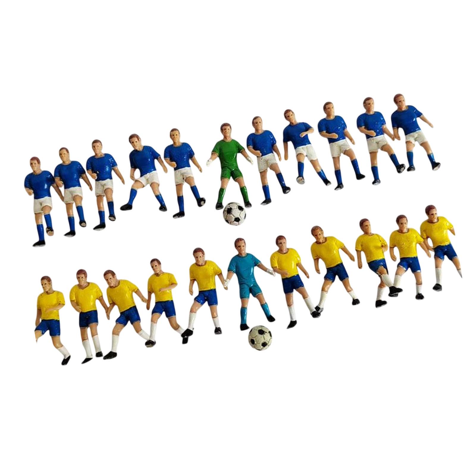 Mini Football Player Figures 22Pcs
