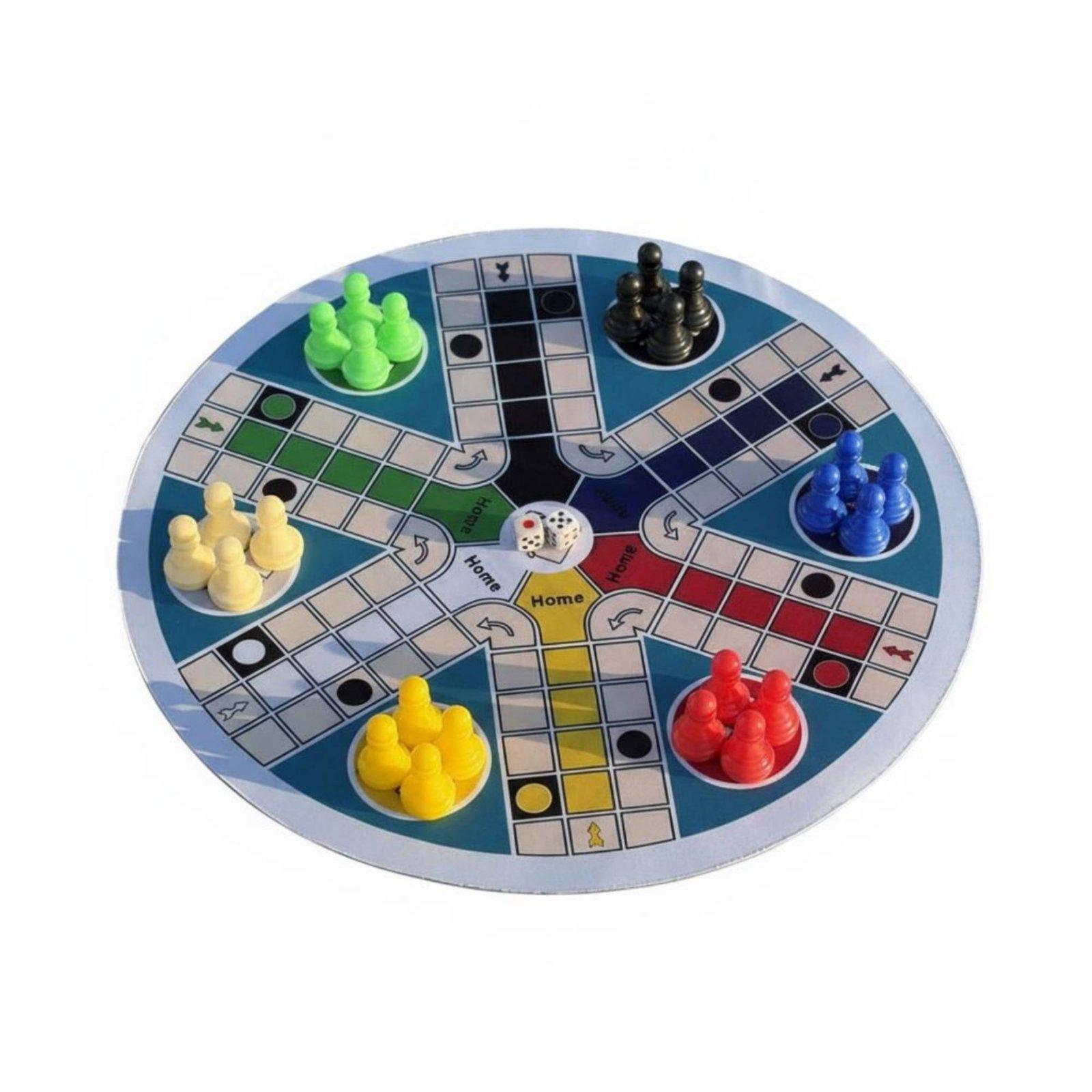 Round Flying Chess Board 6 Player