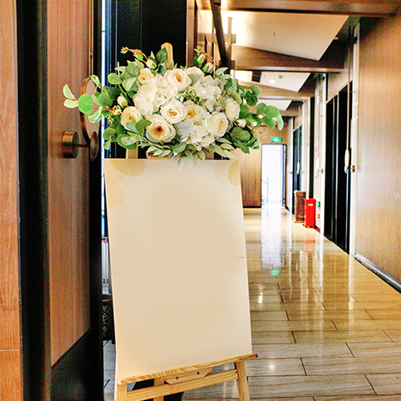 Silk Floral Centerpiece Arrangement for Wedding Engagement Party Pink