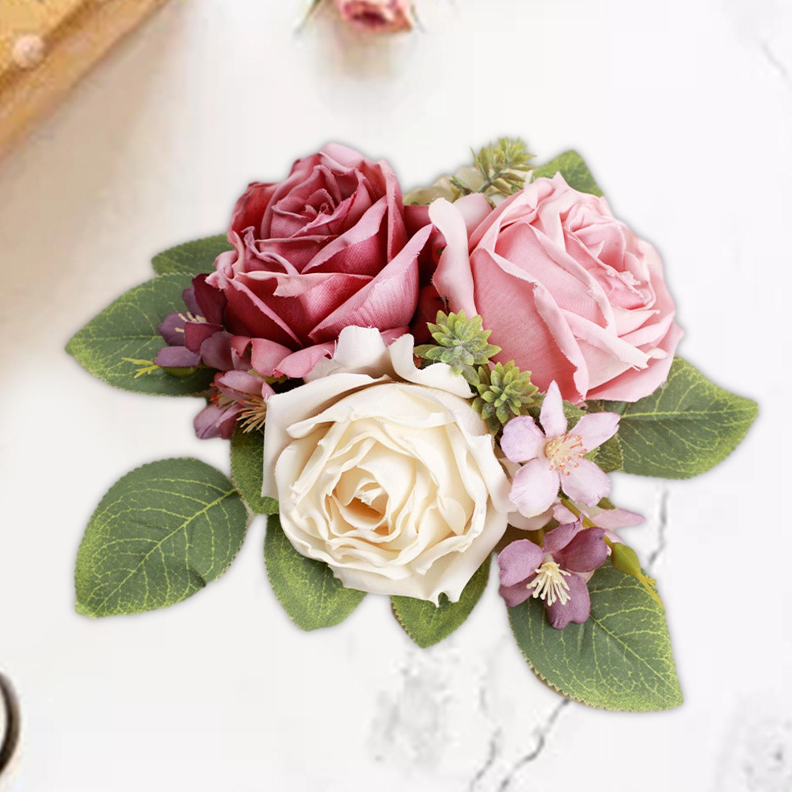 Candle Ring Artificial Eucalyptus Leaves Wreath for Holiday Door Kitchen