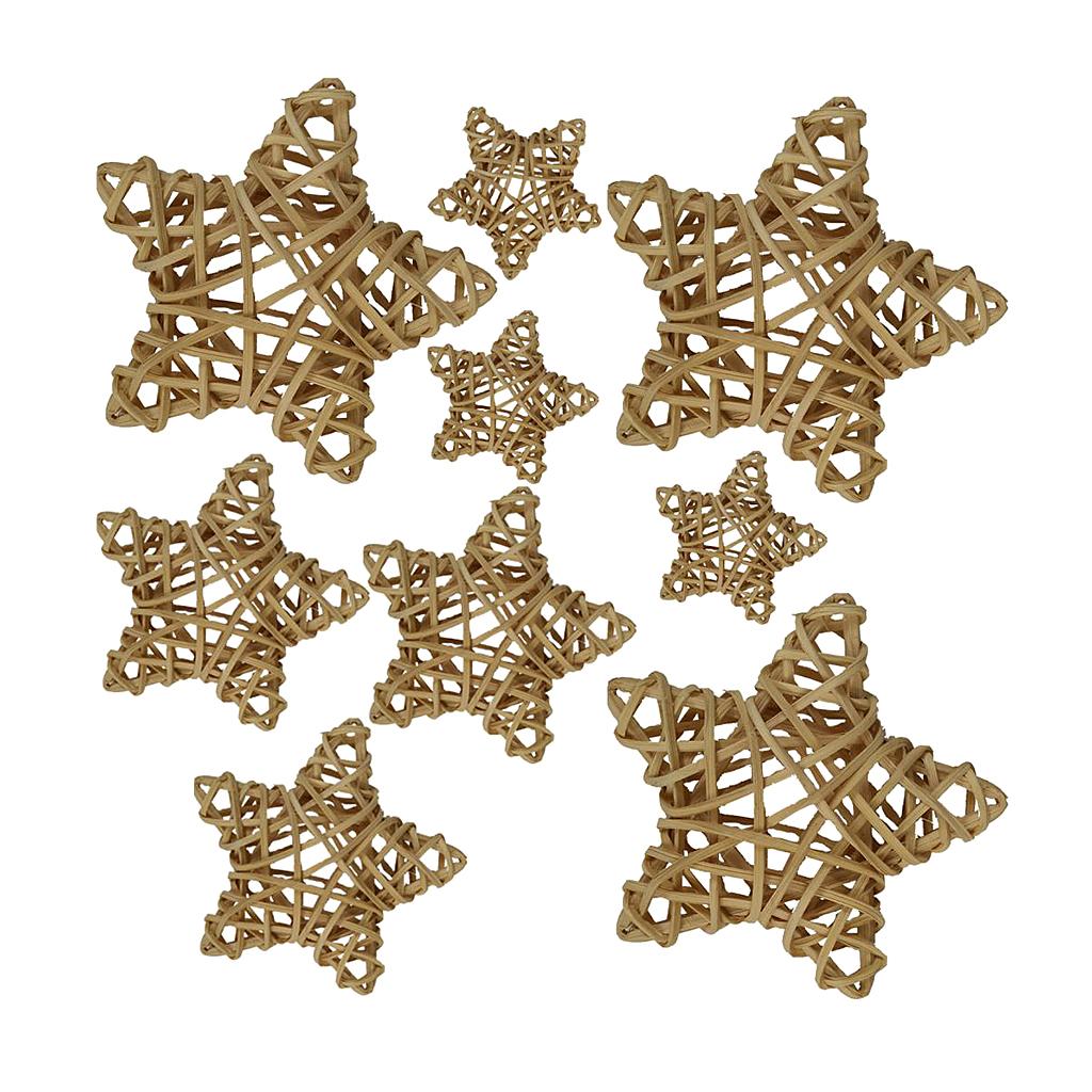 Rattan Star Ball Ornament