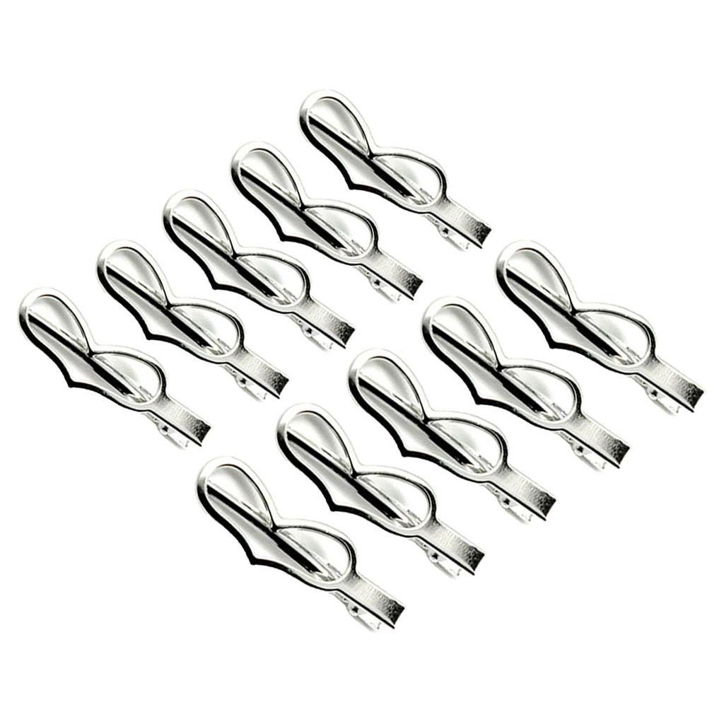 10Piece Alligator Hair Clip Single Prong Hair Clip DIY Headdress