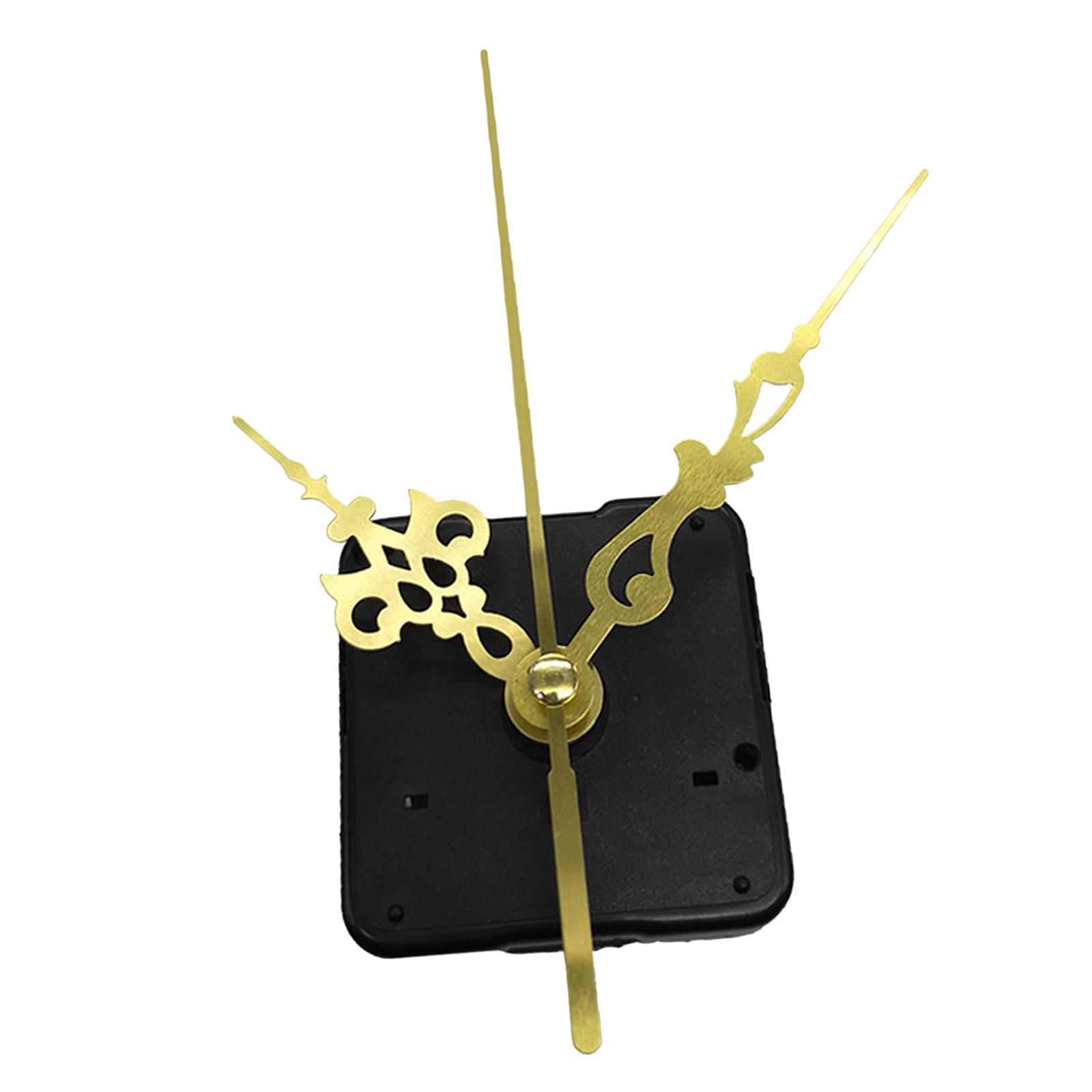 Quartz Wall Clock Movement Gold