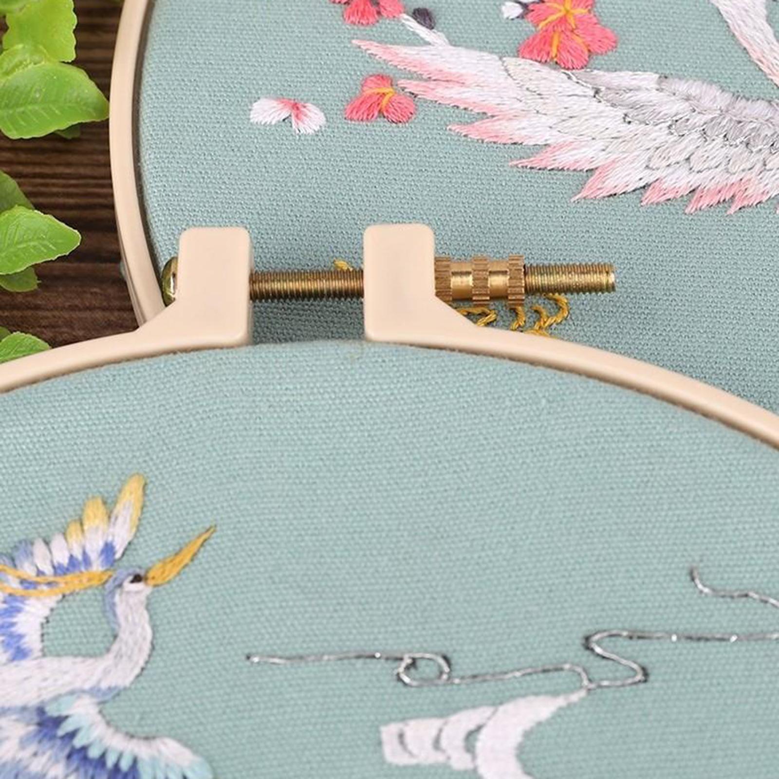 Handmade Cross Stitch Starter Kit Art Making Embroidery Needlework Style1