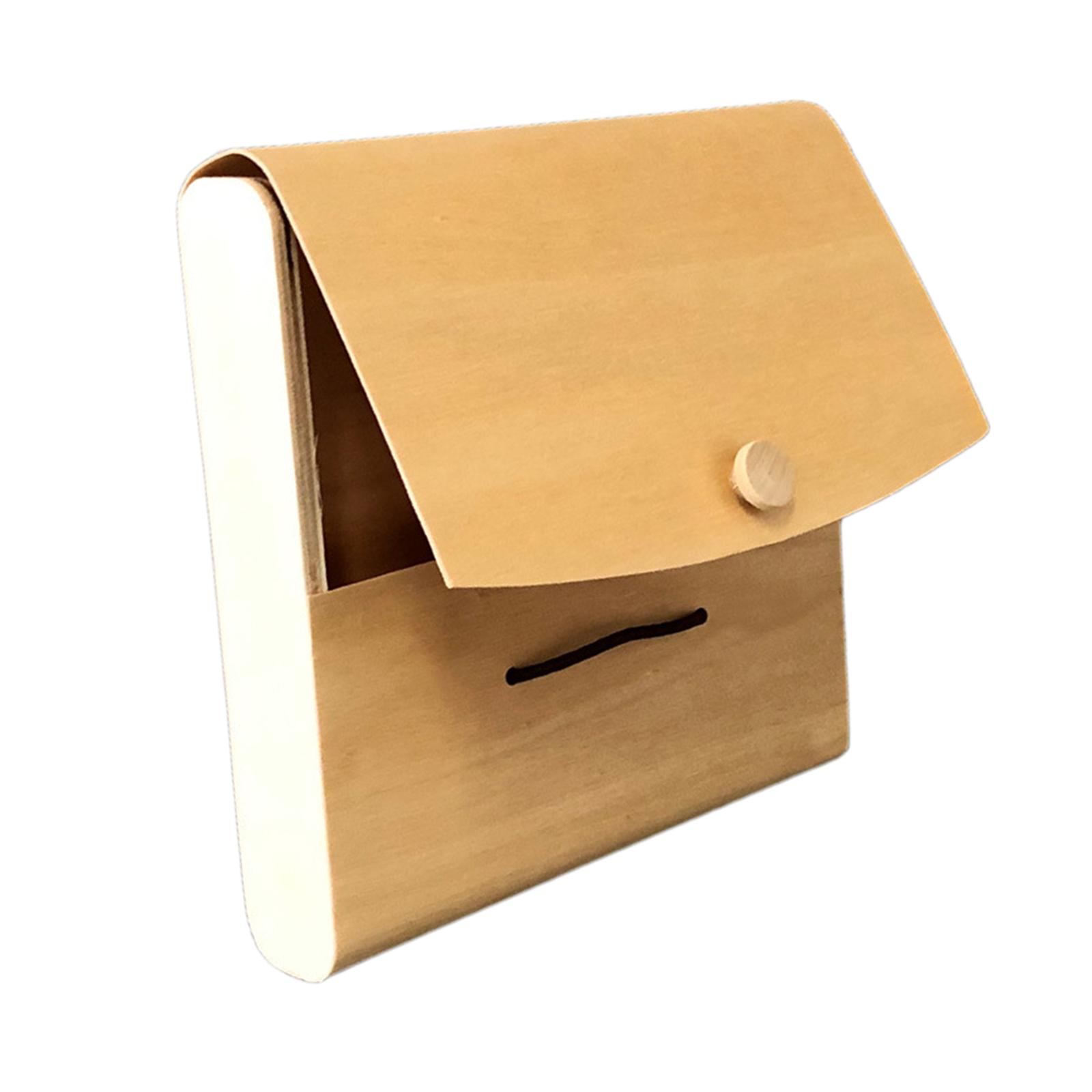 Wooden Storage Box Soft Tree Bark Jewelry Tea Organizer for Home Decor Gift 21x21x3cm
