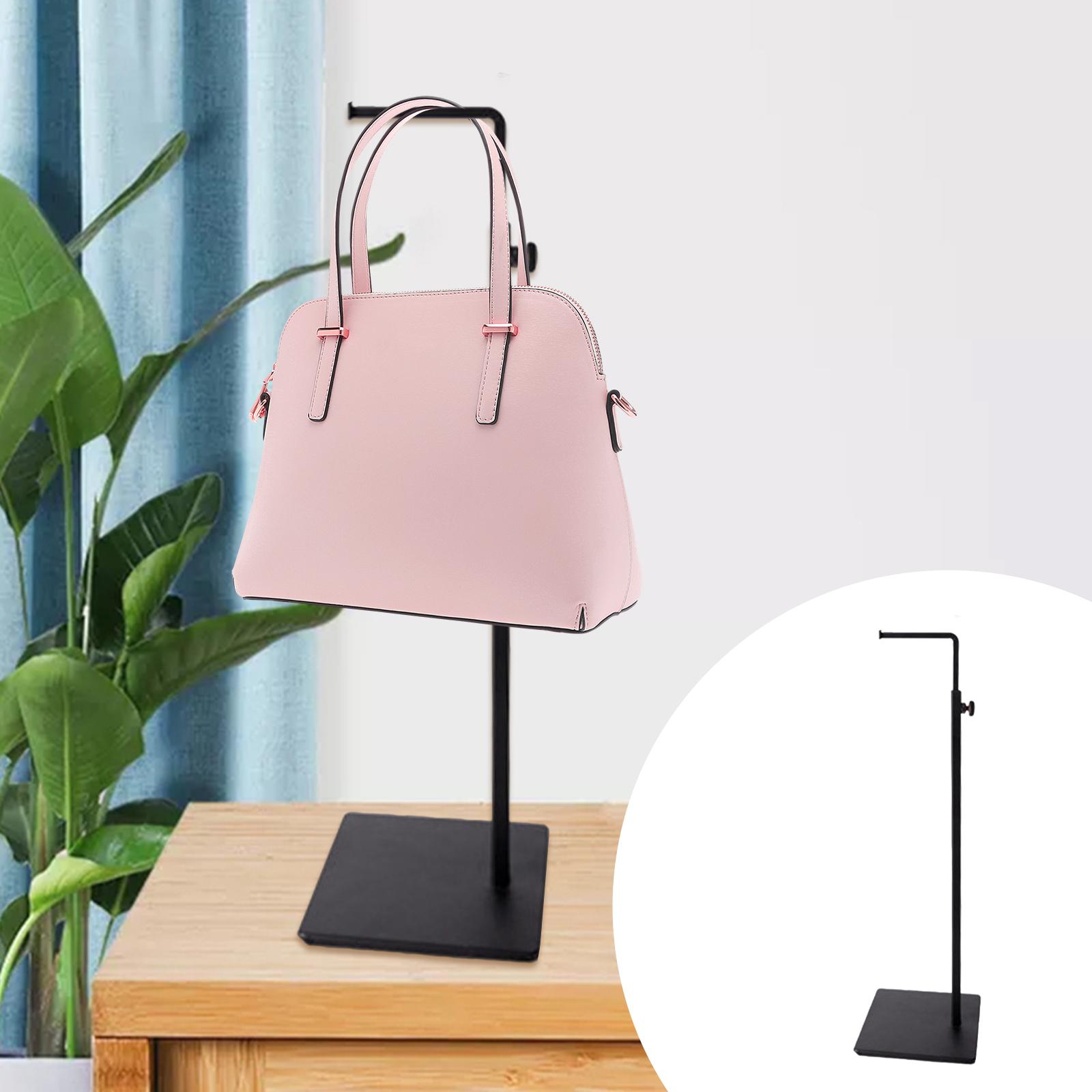 2x Multipurpose Handbag Display Rack Stainless Steel Adjustable Holder