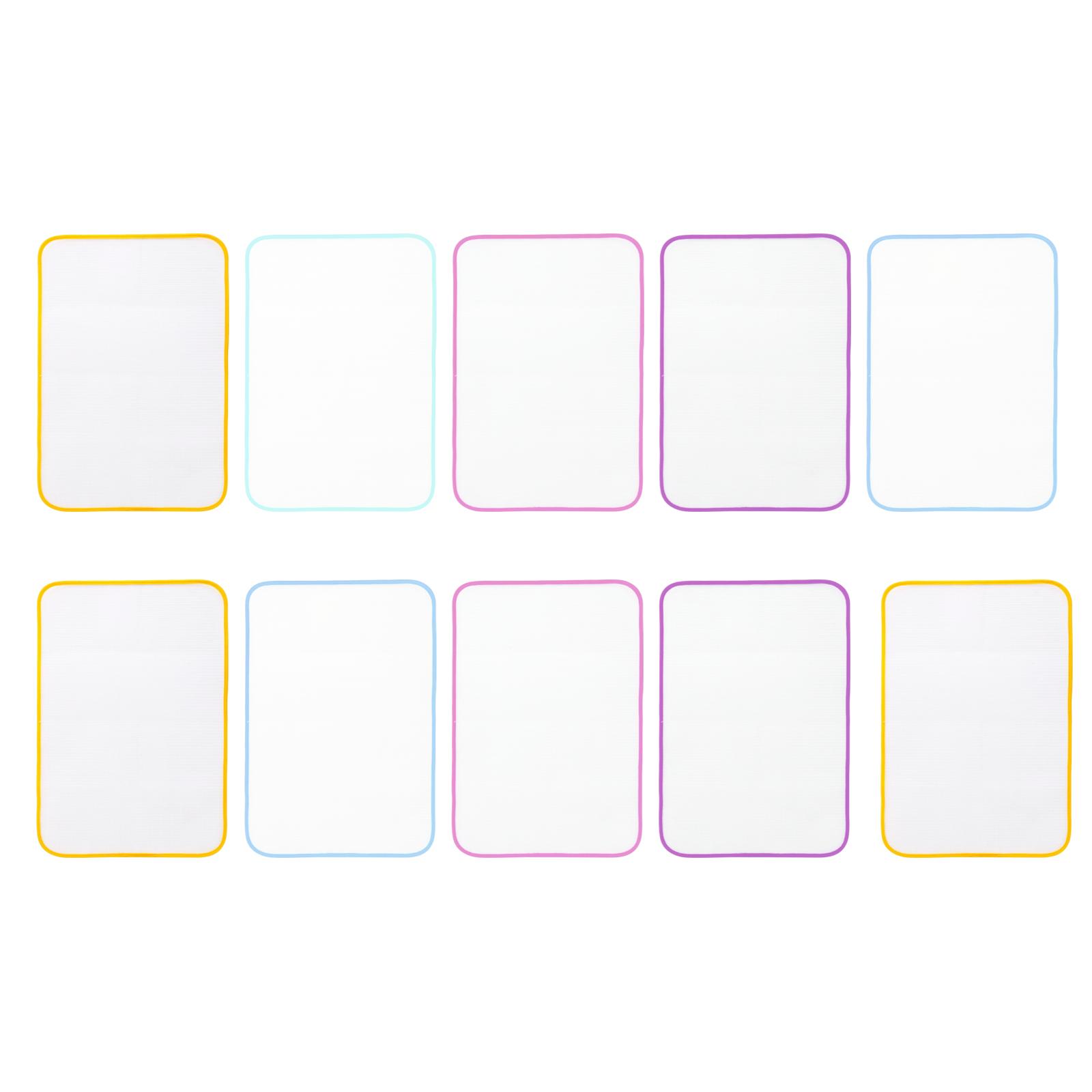 10 Pieces Heat Resistant Ironing Mesh Sheet Pressing Pad Household Net 40cmx60cm