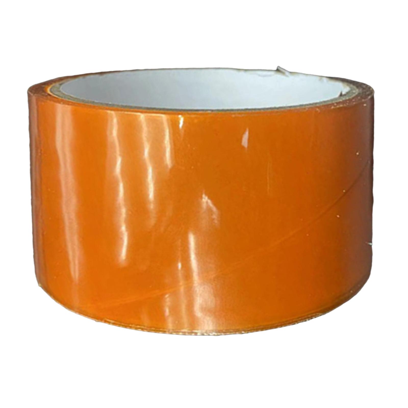 2Pcs Funny Decompression Toys Sticky Ball Rolling Tapes Green Orange