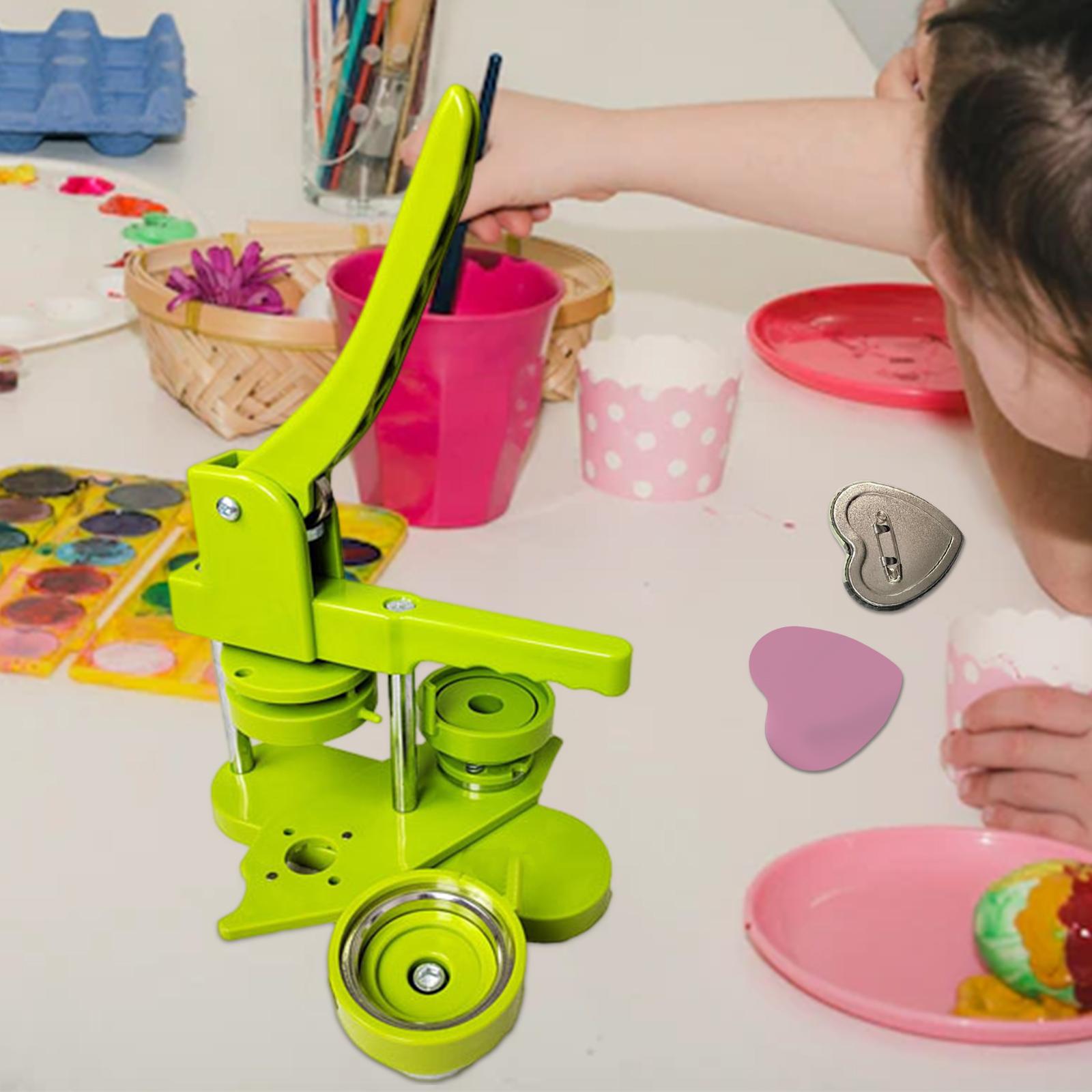 Button Badge Machine Badge Punch Press Press Machine Pin Making Heart Shaped
