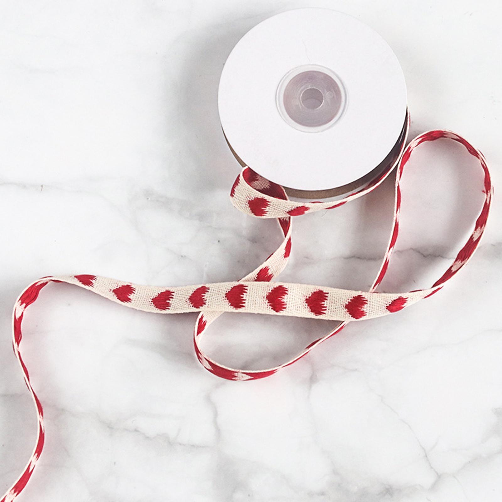 Valentines Day Ribbons Sewing Ribbon for Invitation Cards Valentines Wreaths