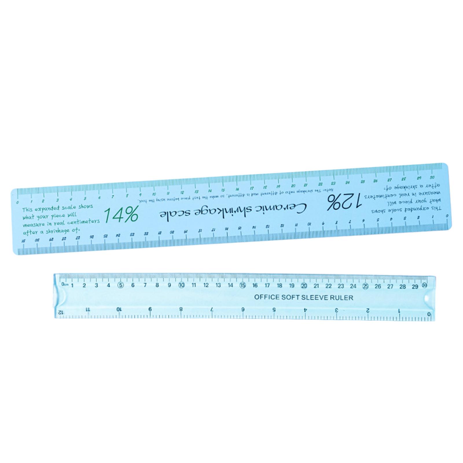 Shrinkage Scale Ruler