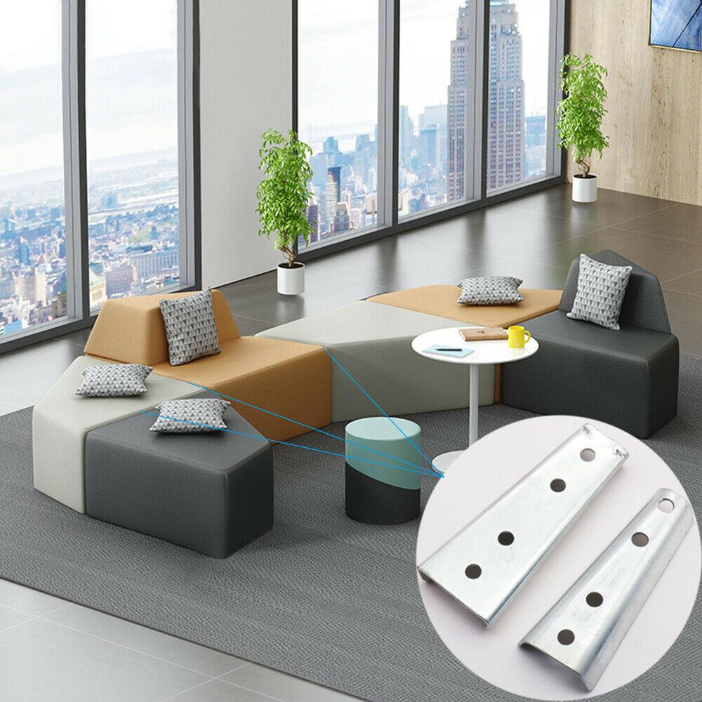 4xFurniture Hardware Sofa Bed Connector Hinges For Connect Sofa Backrest