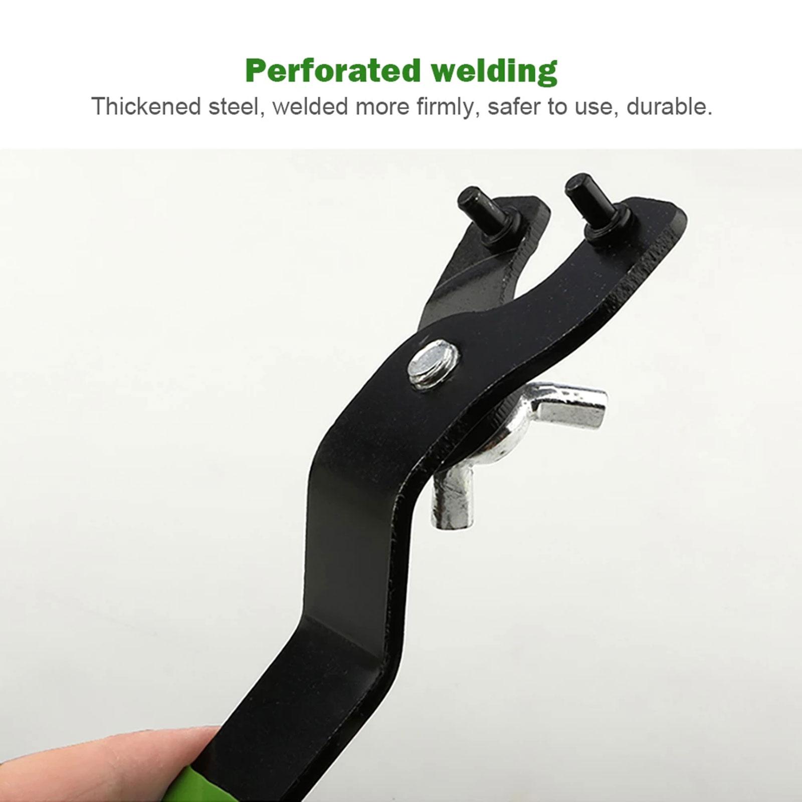 2xProfessional Angle Grinder Wrench Key Pin Wrench Practical Spanner Universal