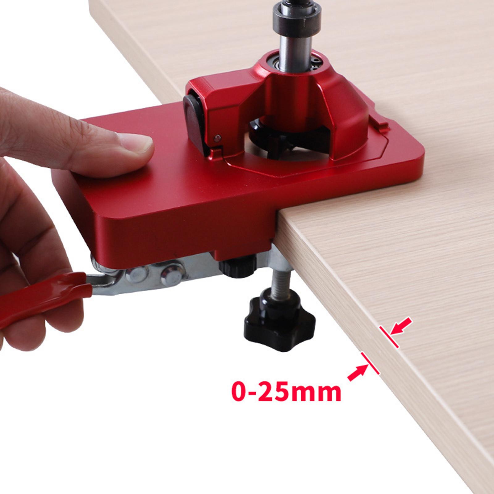 35mm Door Cabinet Concealed Hinge Jig Kit Durable Door Hinge Router Template