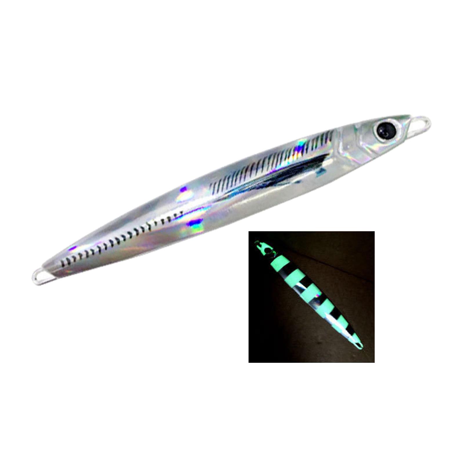 Luminous Lure Set Trolling for Saltwater Freshwater Ocean Fishing A