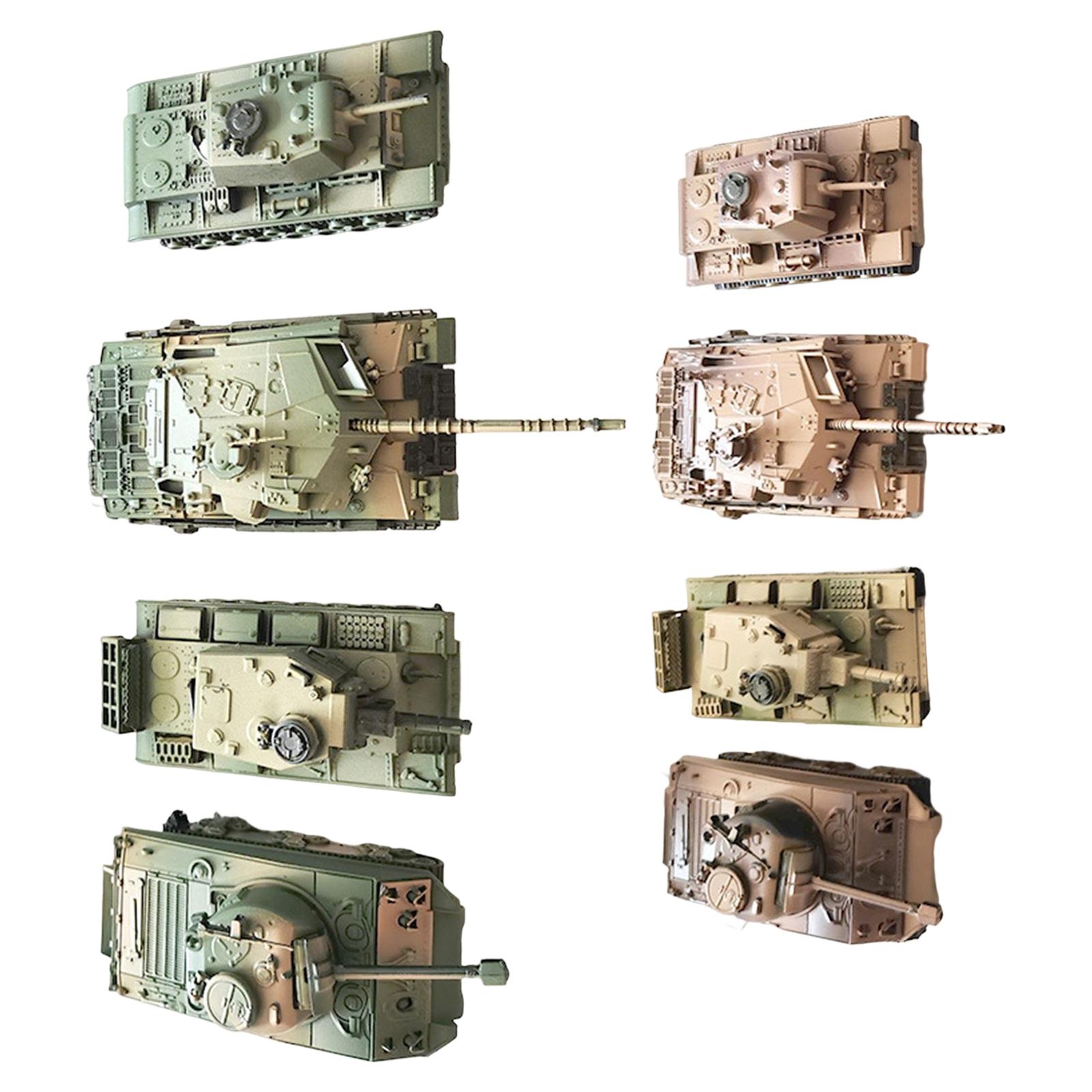 Tank Model Puzzle 8Pcs